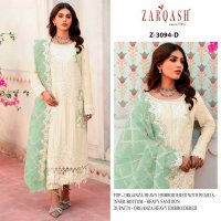 Zarqash Z-3094 Wholesale Indian Pakistani Salwar Suits