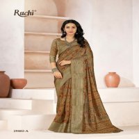 Ruchi Vidhya Vol-1 Wholesale Soft Linen Indian Sarees