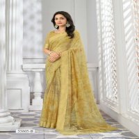 Ruchi Vidhya Vol-3 Wholesale Soft Linen Indian Sarees