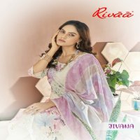 Rivaa Jivana Wholesale Pure Italian Lawn With Embroidery Salwar Suits