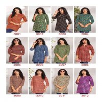 Laado Zara Vol-3 Fancy Short Tops Kurtis