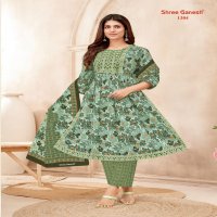 Shree Ganesh Zaara Vol-3 Wholesale Pure Cotton Nyra Stitched Salwar Suits