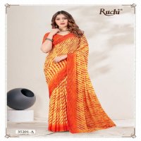 Ruchi Star Chiffon Lehriya Special Wholesale Chiffon Fabrics Sarees