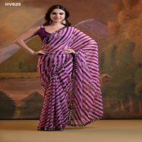 Fashion Berry Anjali Foil Wholesale Heavy Georgette Ethnic Sarees