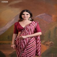 Fashion Berry Anjali Foil Wholesale Heavy Georgette Ethnic Sarees