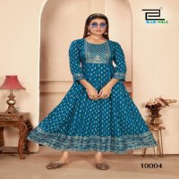 Blue Hills Womania Vol-10 Wholesale Flair Anarkali Kurtis