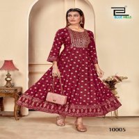 Blue Hills Womania Vol-10 Wholesale Flair Anarkali Kurtis