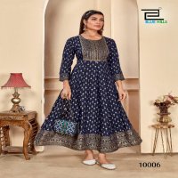 Blue Hills Womania Vol-10 Wholesale Flair Anarkali Kurtis