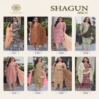 Passion Tree Shagun Vol-1 Wholesale Straight Kurti With Pant And Dupatta