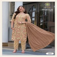 Passion Tree Shagun Vol-1 Wholesale Straight Kurti With Pant And Dupatta