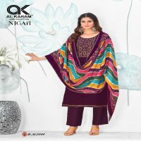Al Karam Nigar Vol-2 Wholesale Embroidery Cotton Dress Material