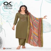 Al Karam Nigar Vol-2 Wholesale Embroidery Cotton Dress Material