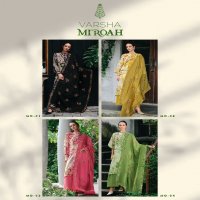 Varsha Miroah Wholesale Cotton Linen With Hand Work Salwar Suits