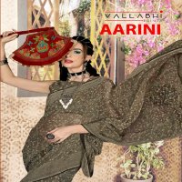 AARINI BY VALLABHI PRINTS BEAUTIFUL DESIGNER GEORGETTE SAREE EXPORTS