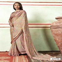 SANKH BY VALLABHI PRINTS 27731-27736 SERIES PARTY WEAR FANCY BRASSO SAREE