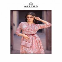 Mittoo Belt Vol-16 Wholesale Rayon Print With Belt Kurtis