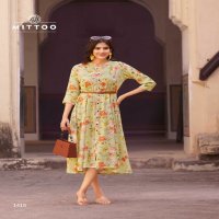 Mittoo Belt Vol-16 Wholesale Rayon Print With Belt Kurtis