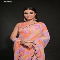 Fashion Berry Mirza Wholesale Heavy Georgette Ethnic Sarees