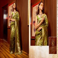 Kira Creations Kosa Silk Wholesale Silk Sarees With Embroidered Blouse Sarees