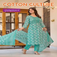 Rangmaya Cotton Culture Vol-2 Wholesale Kurti With Pant And Dupatta