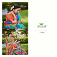 SANSKAR TEX PRINTS LAUNCH LEHERIYA BRIGHT FANCY SIROWSKI SAREE WHOLESALER