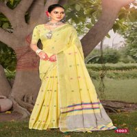 BUNAWAT PADMALEKHA COTTON WEDDING FESTIVAL SESSION SARIS WHOLESALER