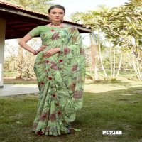 Vallabhi Rudranshi Wholesale Georgette Fabrics Ethnic Sarees