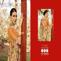 Vallabhi Rudranshi Wholesale Georgette Fabrics Ethnic Sarees