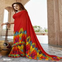 Vallabhi Kadisha Wholesale Georgette Fabrics Ethnic Sarees