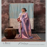 Rajbeer Kalaa Savoy Wholesale Two Tone Handloom Weaving Function Wear Sarees