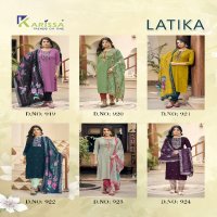 Karissa Latika Wholesale Readymade 3 Piece Salwar Suits