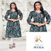 Rambha Myra Wholesale Alia Style Flair Kurtis Combo