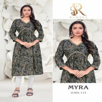 Rambha Myra Wholesale Alia Style Flair Kurtis Combo