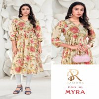 Rambha Myra Wholesale Alia Style Flair Kurtis Combo