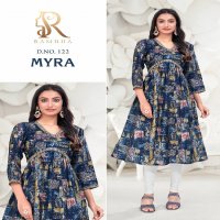 Rambha Myra Wholesale Alia Style Flair Kurtis Combo