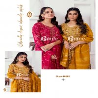 BONIE ALIA VOL 10 FULLSTITCH FANCY ALIA CUT KURTI PANT DUPATTA