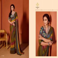 SHUBH SHREE CREATION OLIVA VOL 2 RAINBOW CHIFFON STYLISH WETLESS SAREE