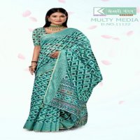 Kesari Nandan Multy Media D.no 11121 To 11126 Series Wholesale Heavy Cotton Soft Silk Sarees