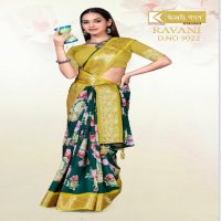 Kesari Nandan Ravani 9021-26 Series Wholesale Heavy Cotton Soft Silk Sarees