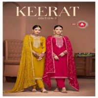 TRIPLE AAA KALARANG KEERAT EDITION 7 ELEGANT WORK UNSTITCH SUIT