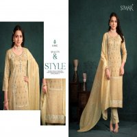 Glossy Simar Sanaz Wholesale Pure Lawn Cotton With Work Straight Suits