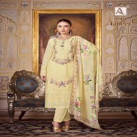 TABEER BY ALOK VISCOSE LAWN PAKISTANI EMBROIDERY WORK DRESS MATERIAL