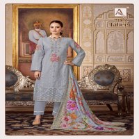 TABEER BY ALOK VISCOSE LAWN PAKISTANI EMBROIDERY WORK DRESS MATERIAL