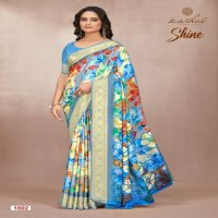 Kashvi Shine Wholesale Viscose Crepe Silk Ethnic Sarees