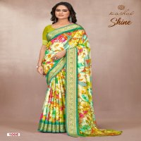 Kashvi Shine Wholesale Viscose Crepe Silk Ethnic Sarees