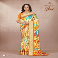 Kashvi Shine Wholesale Viscose Crepe Silk Ethnic Sarees