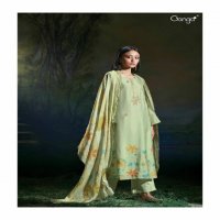 Ganga Azlin Wholesale Premium Bemberg Silk With Hand Work Suits