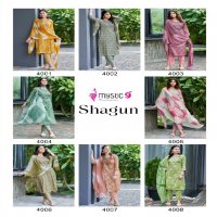 Mystic 9 Shagun Vol-4 Wholesale Premium Quality Top With Bottom And Dupatta