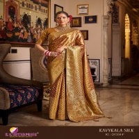 Geetanshi KL Enterprise Kavykala Silk Wholesale Function Wear Sarees