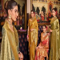 Geetanshi KL Enterprise Kavykala Silk Wholesale Function Wear Sarees